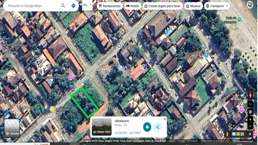 Lote - Venda - Jabaquara - Paraty - RJ